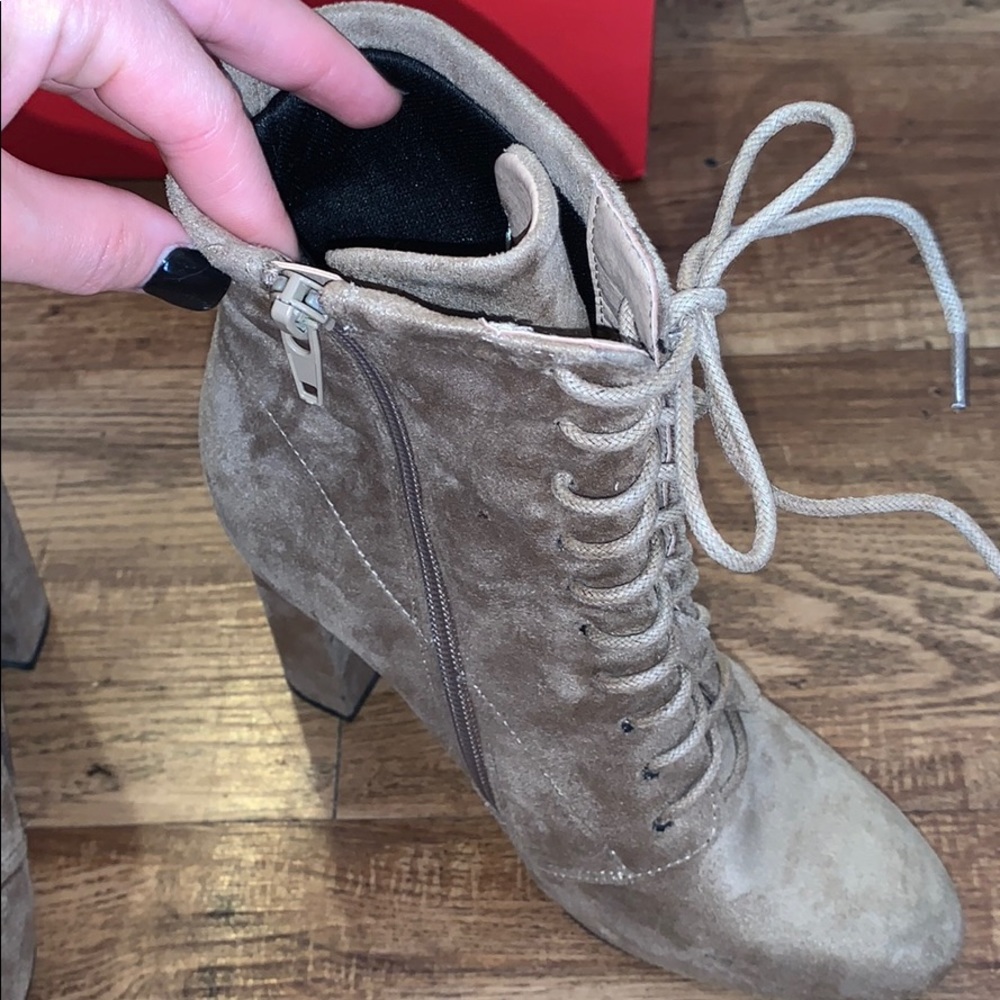 Tan Booties - Picture 4 of 4